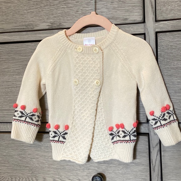 Hanna Andersson baby sweater (size 80; size 2) - Picture 1 of 5